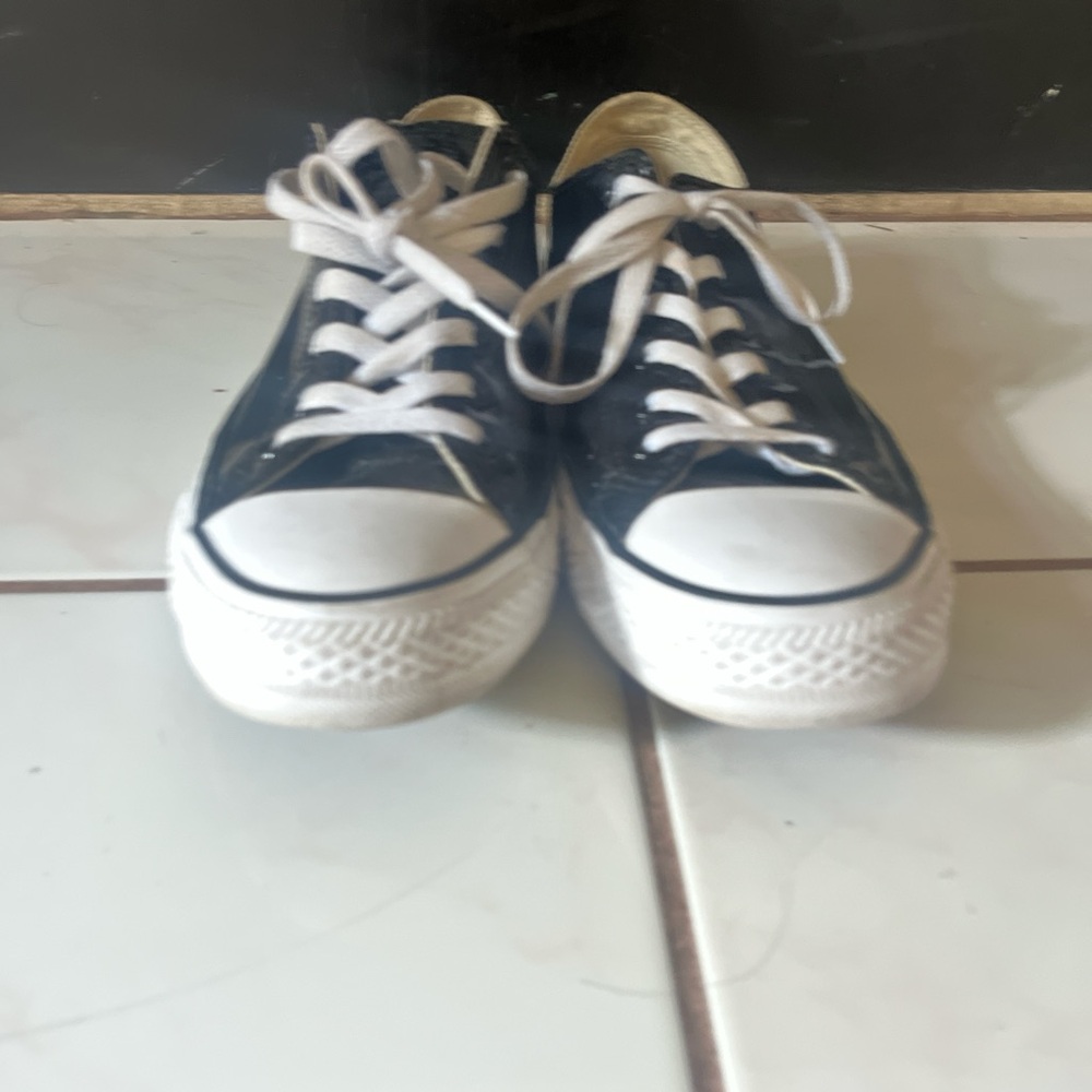 Converse Black and White Classic Sneakers